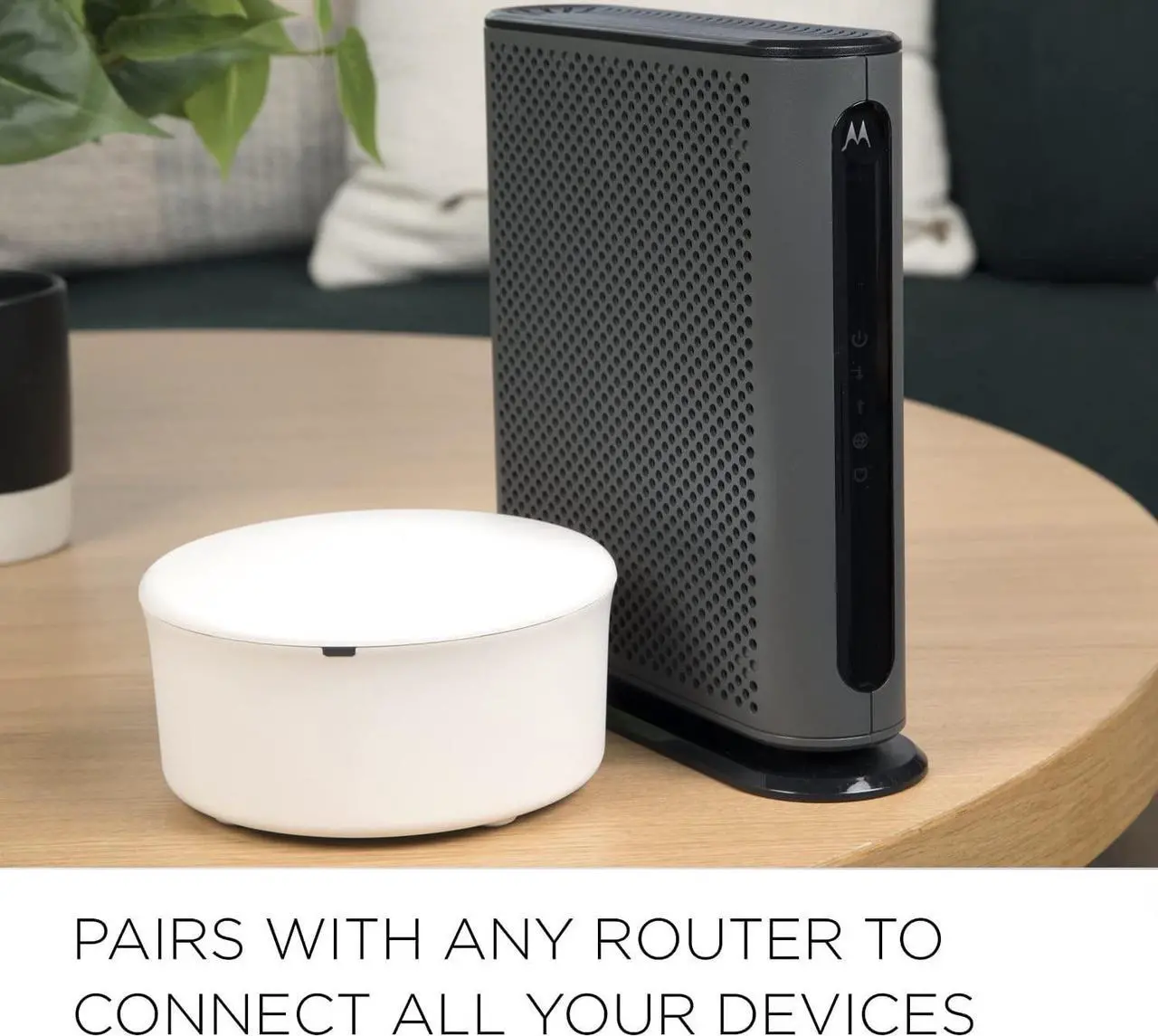 Alt view image 5 of 7 - Motorola MB8611 DOCSIS 3.1 Multi-Gig Cable Modem | Pairs with Any WiFi Router | Approved for Comcast Xfinity Gigabit, Cox Gigablast, Spectrum, and More | 2.5 Gbps Ethernet Port