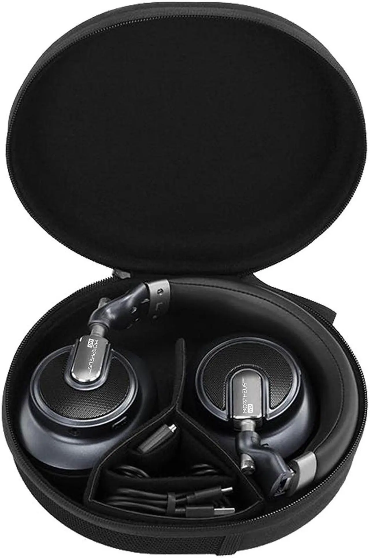 Alt view image 3 of 7 - Morpheus 360 Verve HD Hybrid ANC Wireless Noise Cancelling Headphones - Bluetooth Headset with Microphone (HP9750HD)