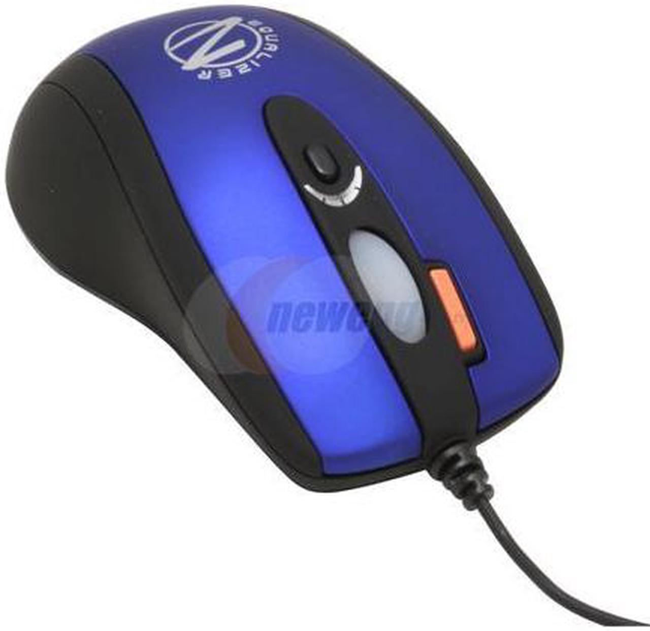 Alt view image 2 of 6 - OCZ Technology Equalizer OCZMSEQRM Black/Blue 7 Buttons 1 x Wheel USB Wired Laser Gaming Mouse