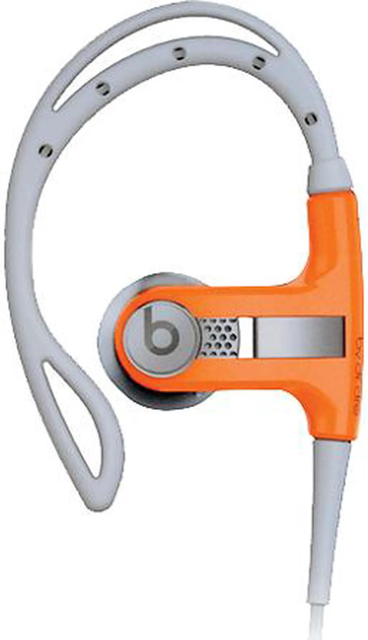 Main image of 3RD PARTY-REFURBISHED BEATS BY DR DRE POWERBEATS WIRED OVER-EAR HEADPHONES W/ INLINE SMARTPHONE REMOTE & MIC NEON-ORANGE 90DAY