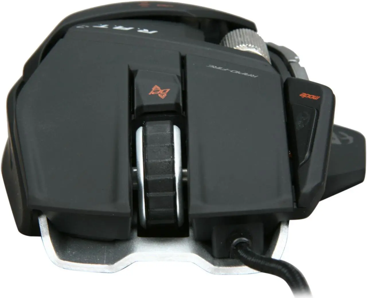 Alt view image 4 of 6 - Cyborg CCB437080002/04/1 Black USB Wired Laser R.A.T. 7 Gaming Mouse