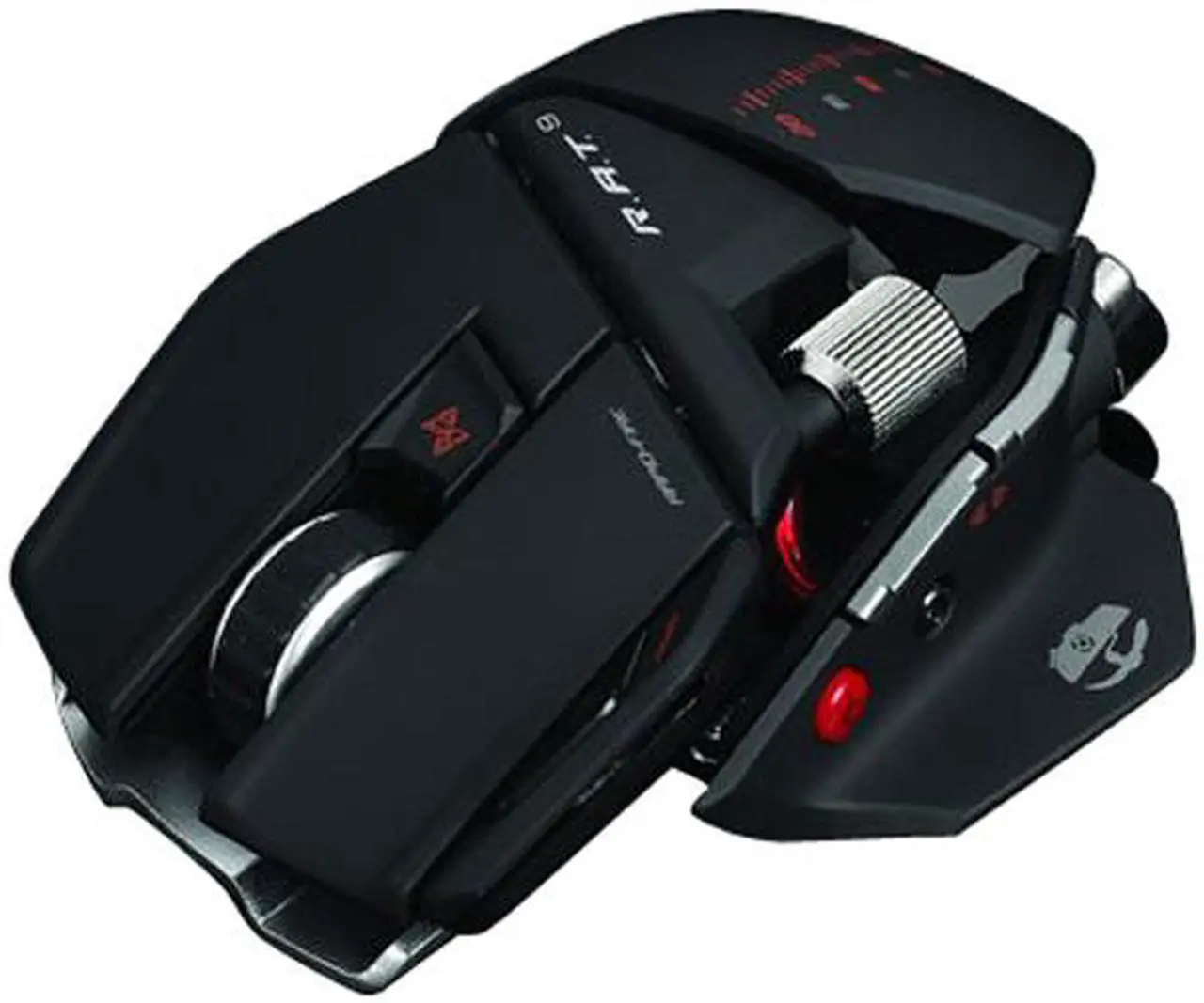 Main image of Cyborg CCB4370900B2/02/1 Black 7 Buttons 1 x Wheel USB Laser R.A.T. 9 Gaming Mouse