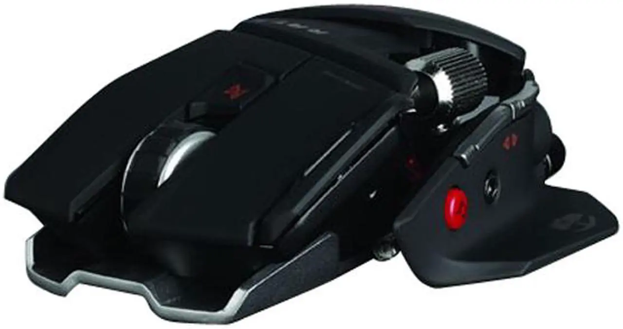 Alt view image 2 of 9 - Cyborg CCB4370900B2/02/1 Black 7 Buttons 1 x Wheel USB Laser R.A.T. 9 Gaming Mouse