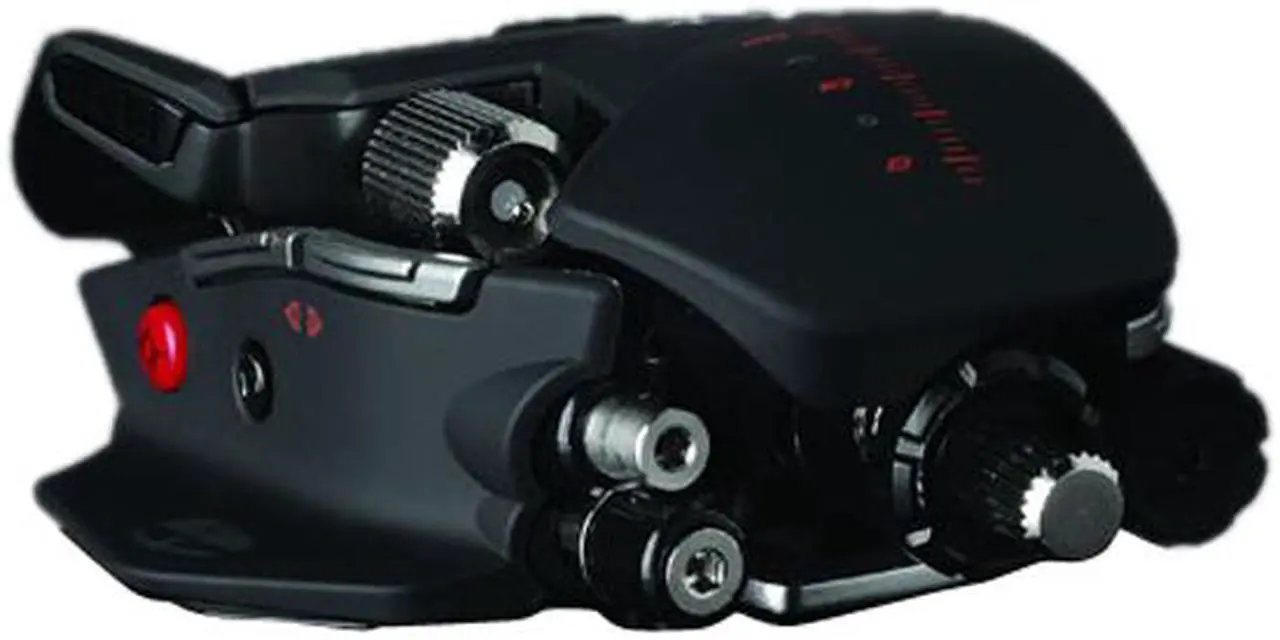 Alt view image 3 of 9 - Cyborg CCB4370900B2/02/1 Black 7 Buttons 1 x Wheel USB Laser R.A.T. 9 Gaming Mouse