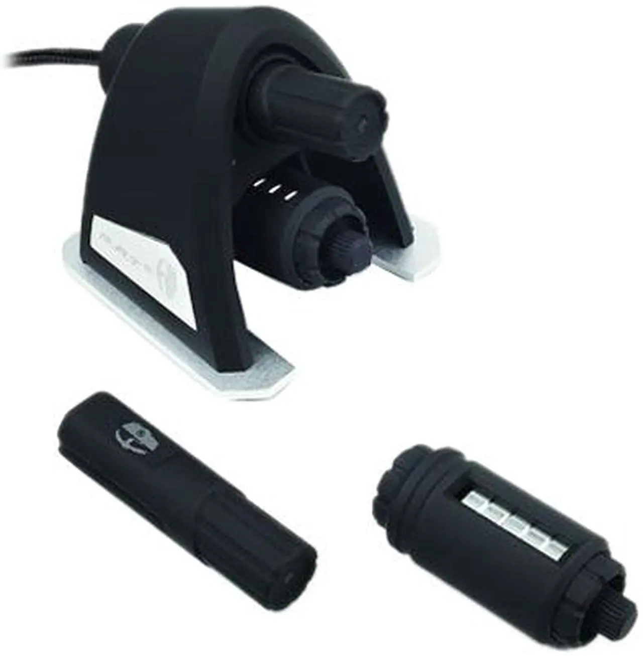 Alt view image 6 of 9 - Cyborg CCB4370900B2/02/1 Black 7 Buttons 1 x Wheel USB Laser R.A.T. 9 Gaming Mouse