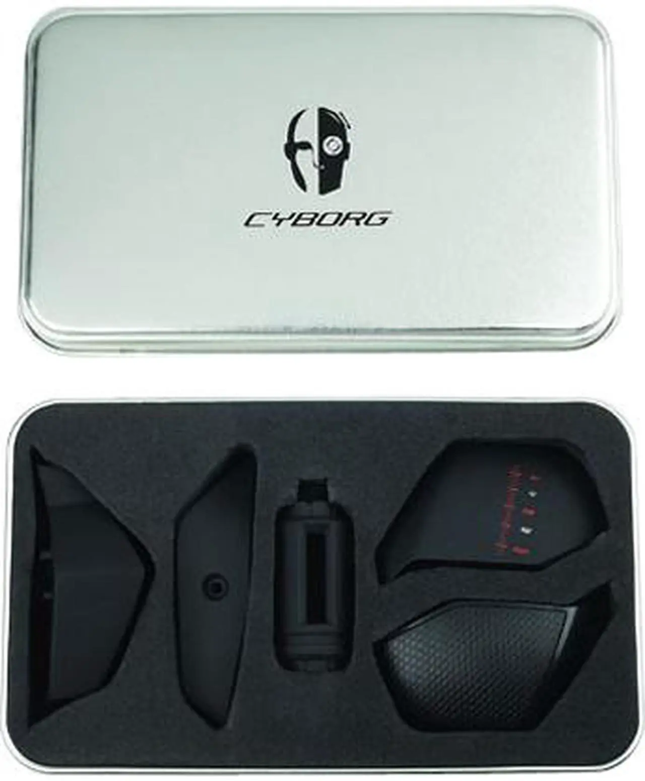 Alt view image 9 of 9 - Cyborg CCB4370900B2/02/1 Black 7 Buttons 1 x Wheel USB Laser R.A.T. 9 Gaming Mouse