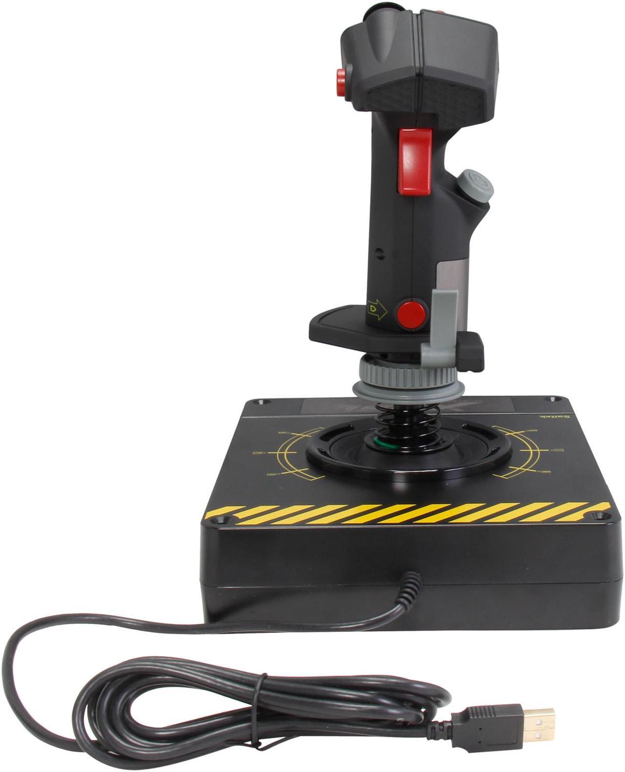 Alt view image 7 of 9 - Mad Catz Saitek Pro Flight X-55 Rhino H.O.T.A.S. (Hands on Throttle and Stick) System for PC