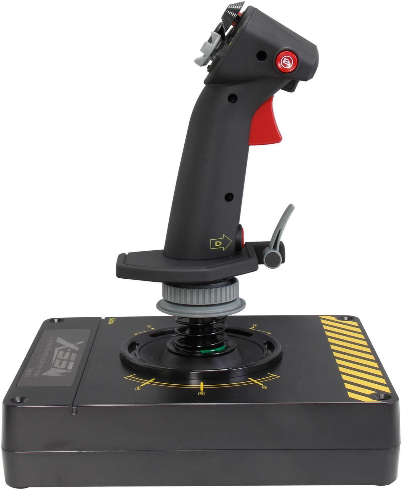 Alt view image 8 of 9 - Mad Catz Saitek Pro Flight X-55 Rhino H.O.T.A.S. (Hands on Throttle and Stick) System for PC