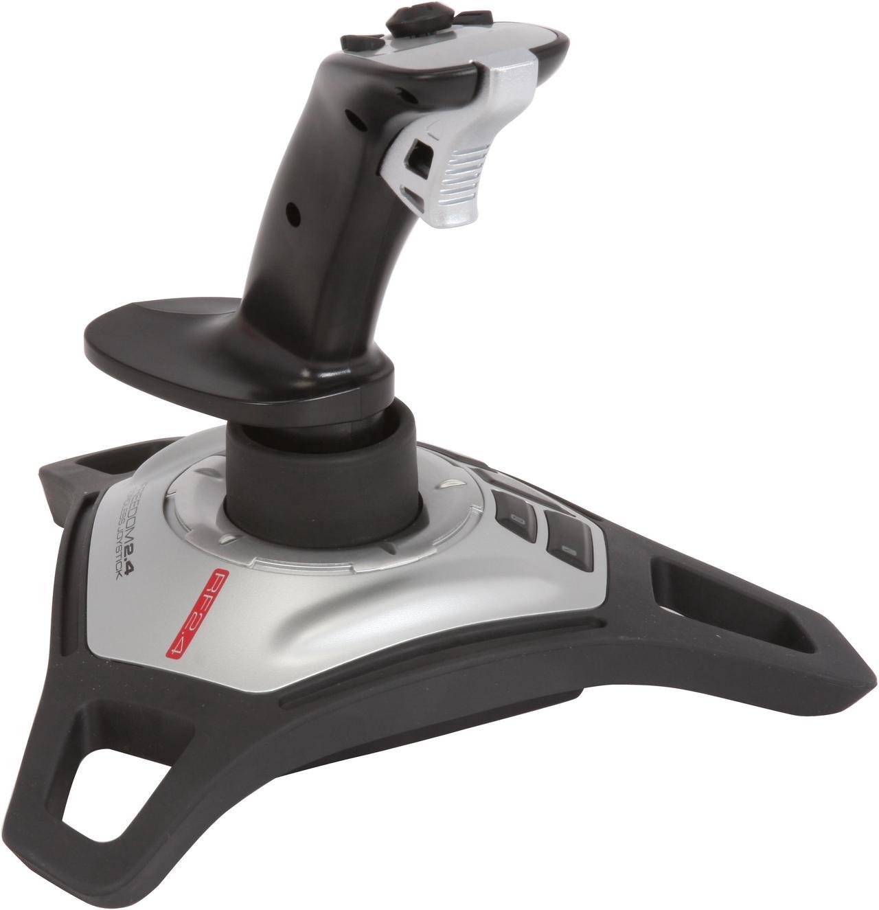 Alt view image 2 of 11 - Logitech 963283-0403 Freedom 2.4 Cordless USB Joystick