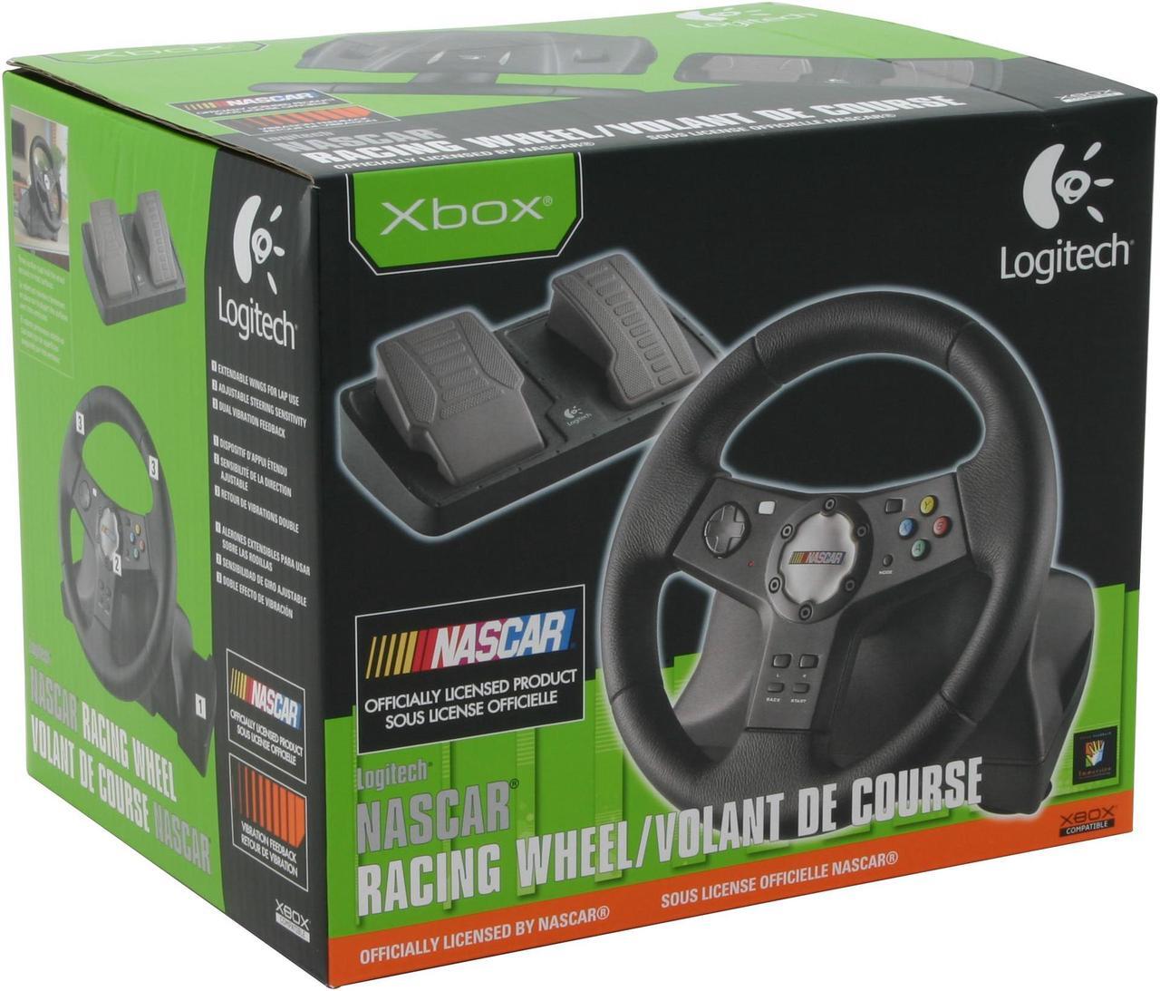 Alt view image 7 of 7 - Logitech NASCAR Racing Wheel for XBOX