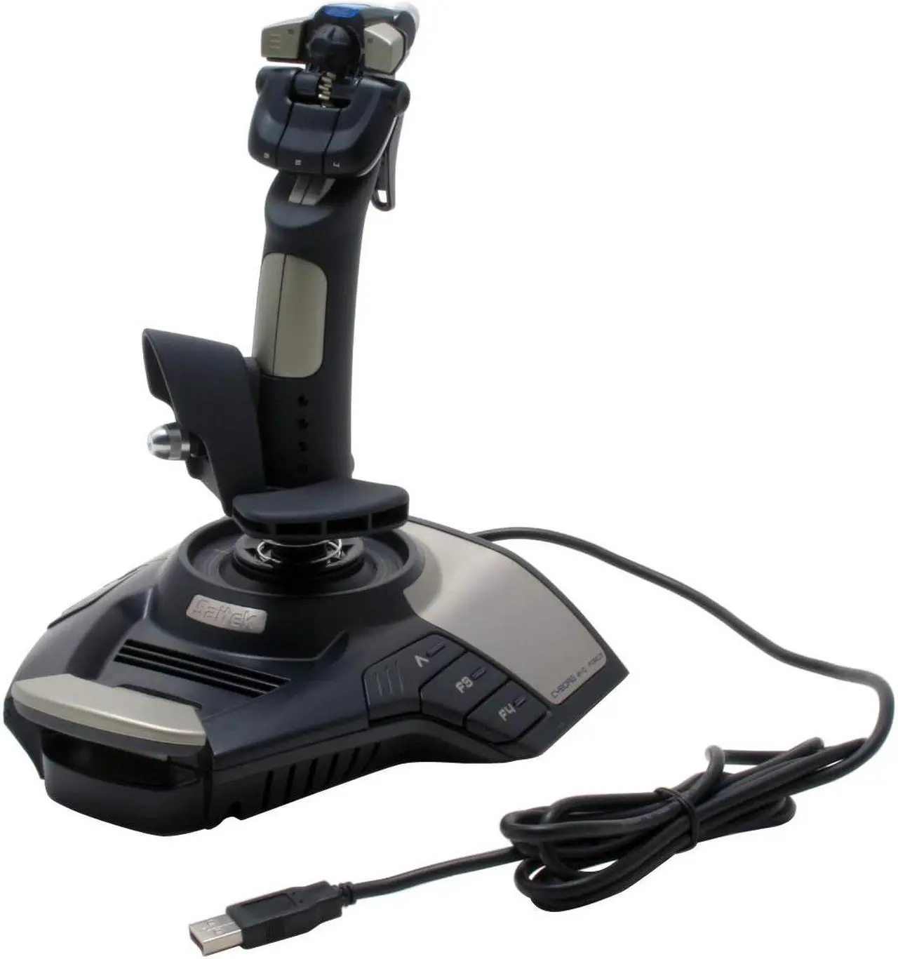 Alt view image 2 of 5 - Saitek PS27 Cyborg Evo Force PC Flight Stick