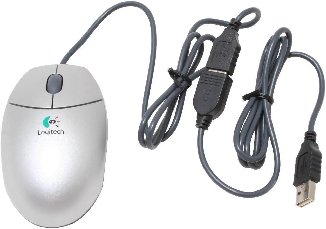 Alt view image 3 of 5 - Logitech Mini Optical 930732-0403 3 Buttons 1 x Wheel USB Wired Optical Mouse - OEM