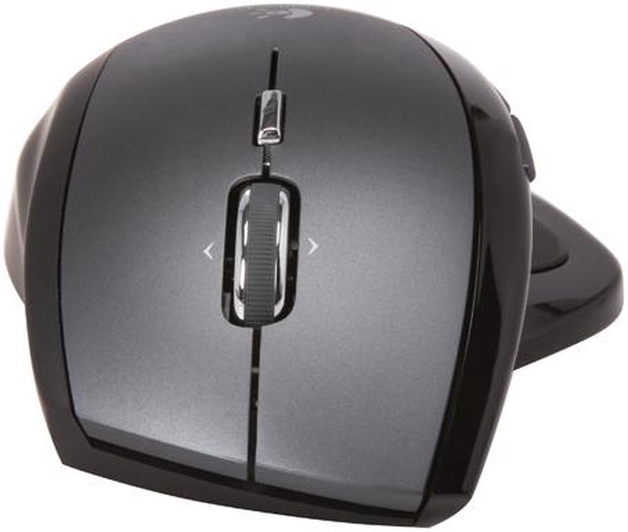 Alt view image 2 of 7 - Logitech MX Revolution Black 7 Buttons 2 x Wheels RF Wireless Laser Mouse