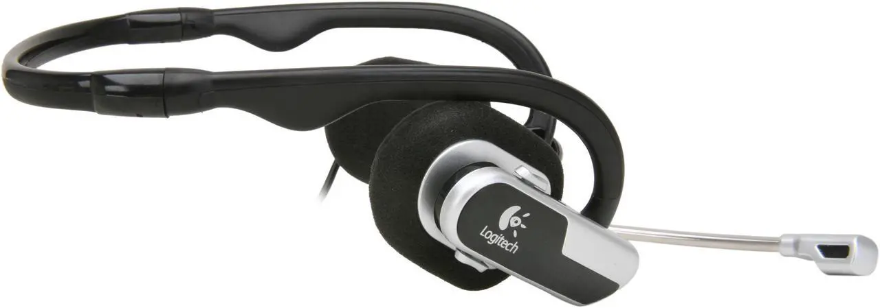 Alt view image 3 of 6 - Logitech 980445-0403 3.5mm/ USB Connector Supra-aural Premium Notebook Headset