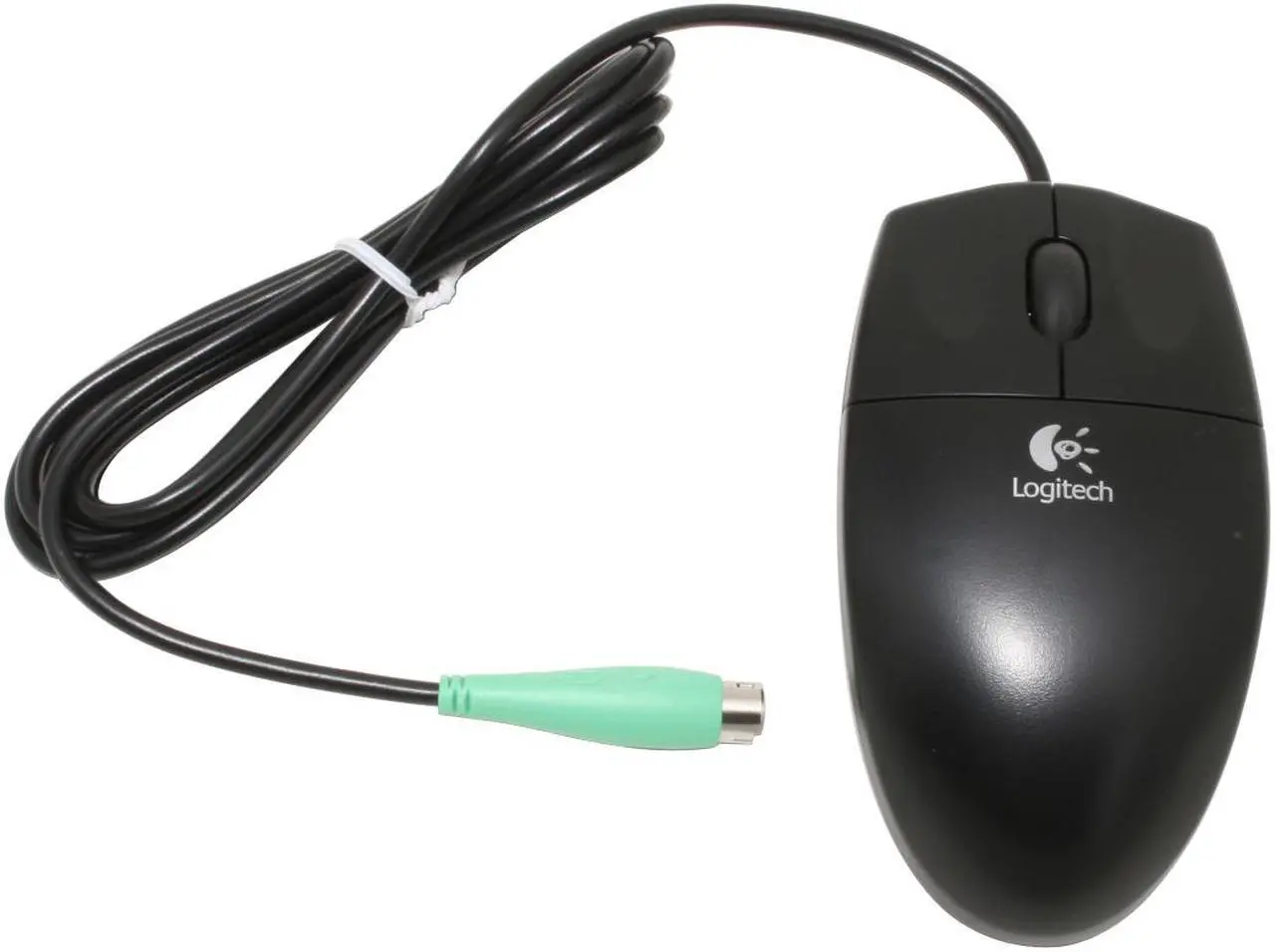 Alt view image 3 of 4 - Logitech SBF-90 Black 3 Buttons 1 x Wheel PS/2 Wired Optical Value Mouse - OEM