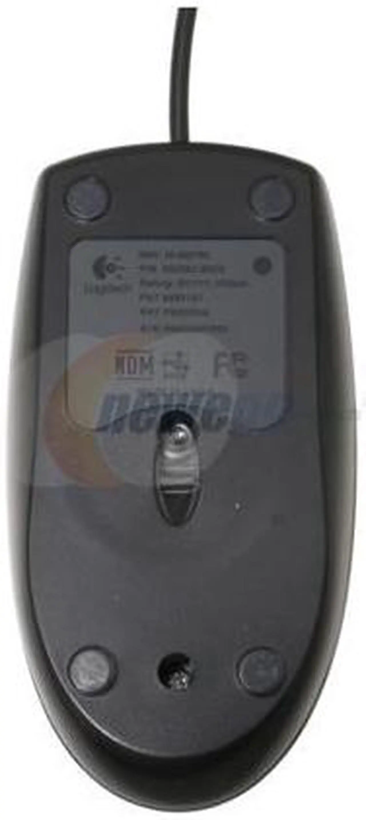 Alt view image 4 of 4 - Logitech SBF-90 Black 3 Buttons 1 x Wheel PS/2 Wired Optical Value Mouse - OEM
