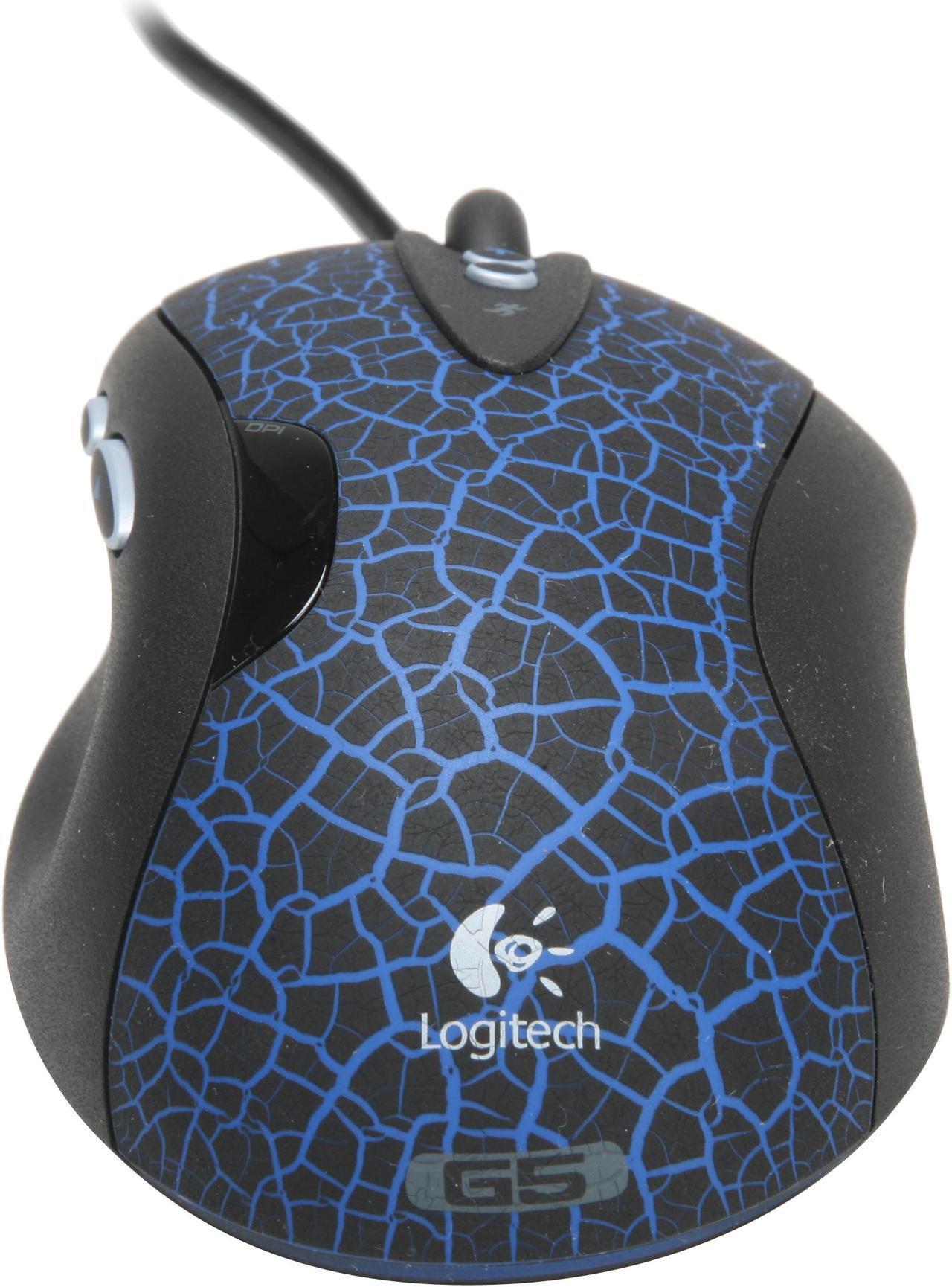 Alt view image 4 of 8 - Logitech G5 7 Buttons Tilt Wheel USB Wired Laser Mouse