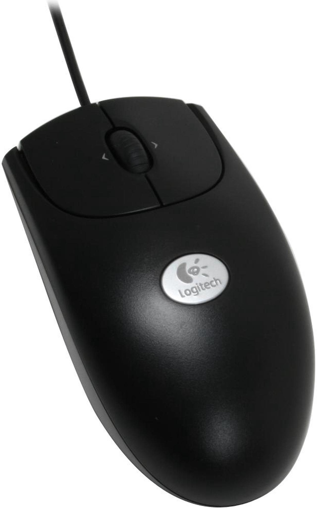 Main image of Logitech RX250 Black 3 Buttons Tilt Wheel USB or PS/2 Wired Optical Mouse