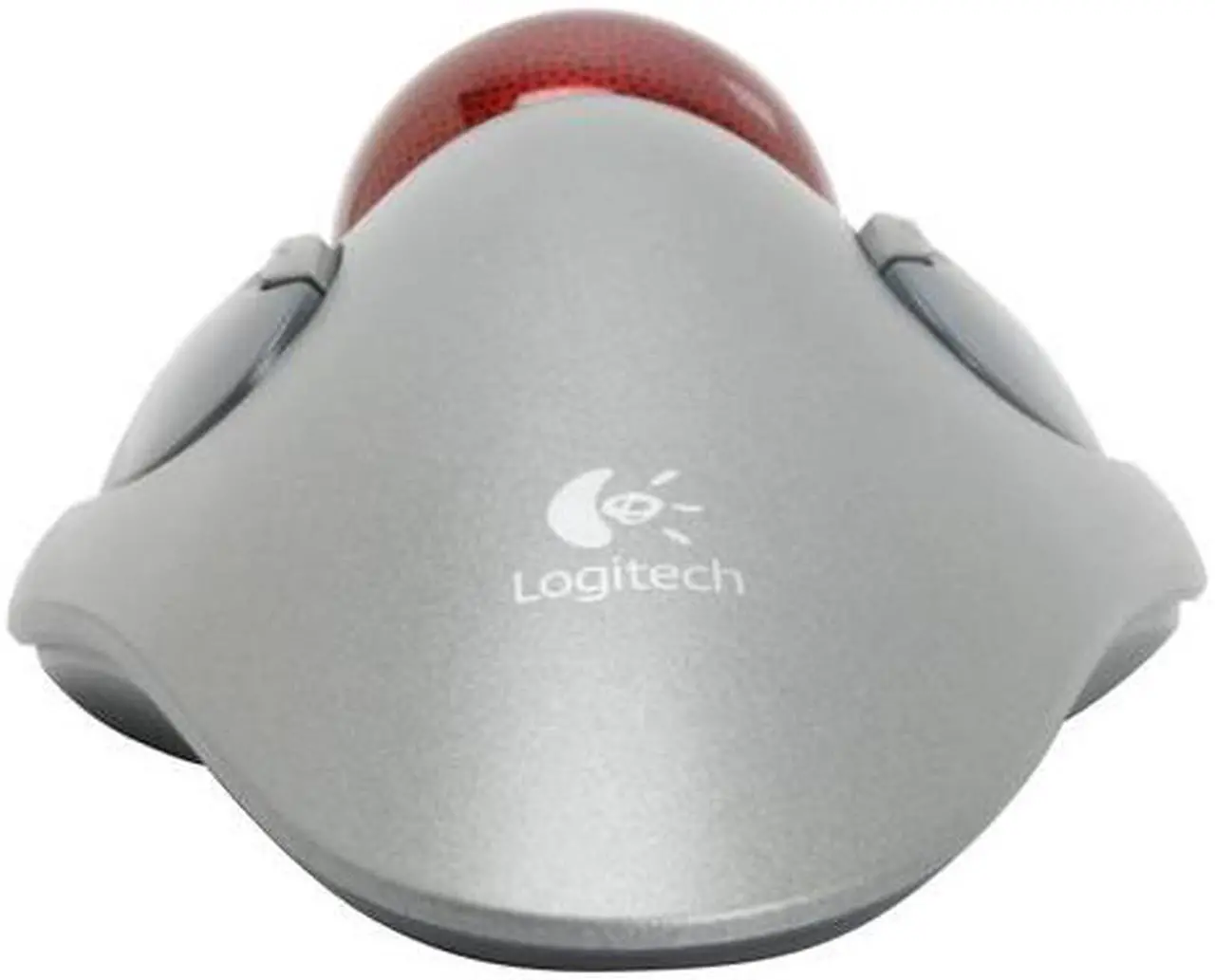 Alt view image 3 of 7 - Logitech Marble Gray 4 Buttons USB or PS/2 Trackball TrackBall Mouse