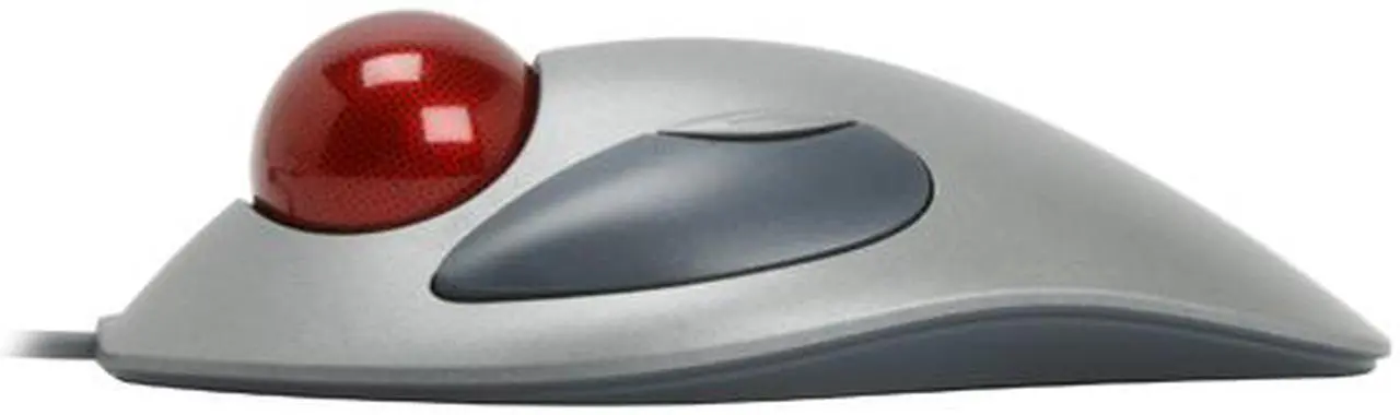 Alt view image 5 of 7 - Logitech Marble Gray 4 Buttons USB or PS/2 Trackball TrackBall Mouse