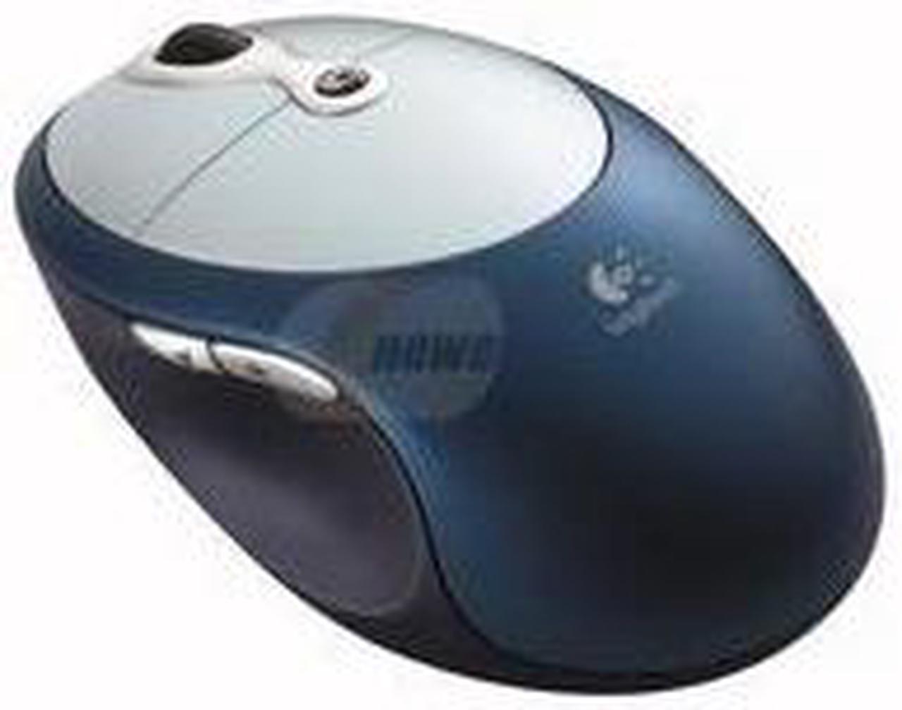 Logitech Cordless Click! Plus 930951-0403 2-Tone 6 Buttons 1 x Wheel RF Wireless Optical Mouse