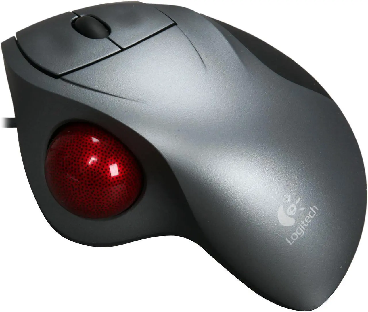 Main image of Logitech Gray Wired TrackMan Wheel Mouse