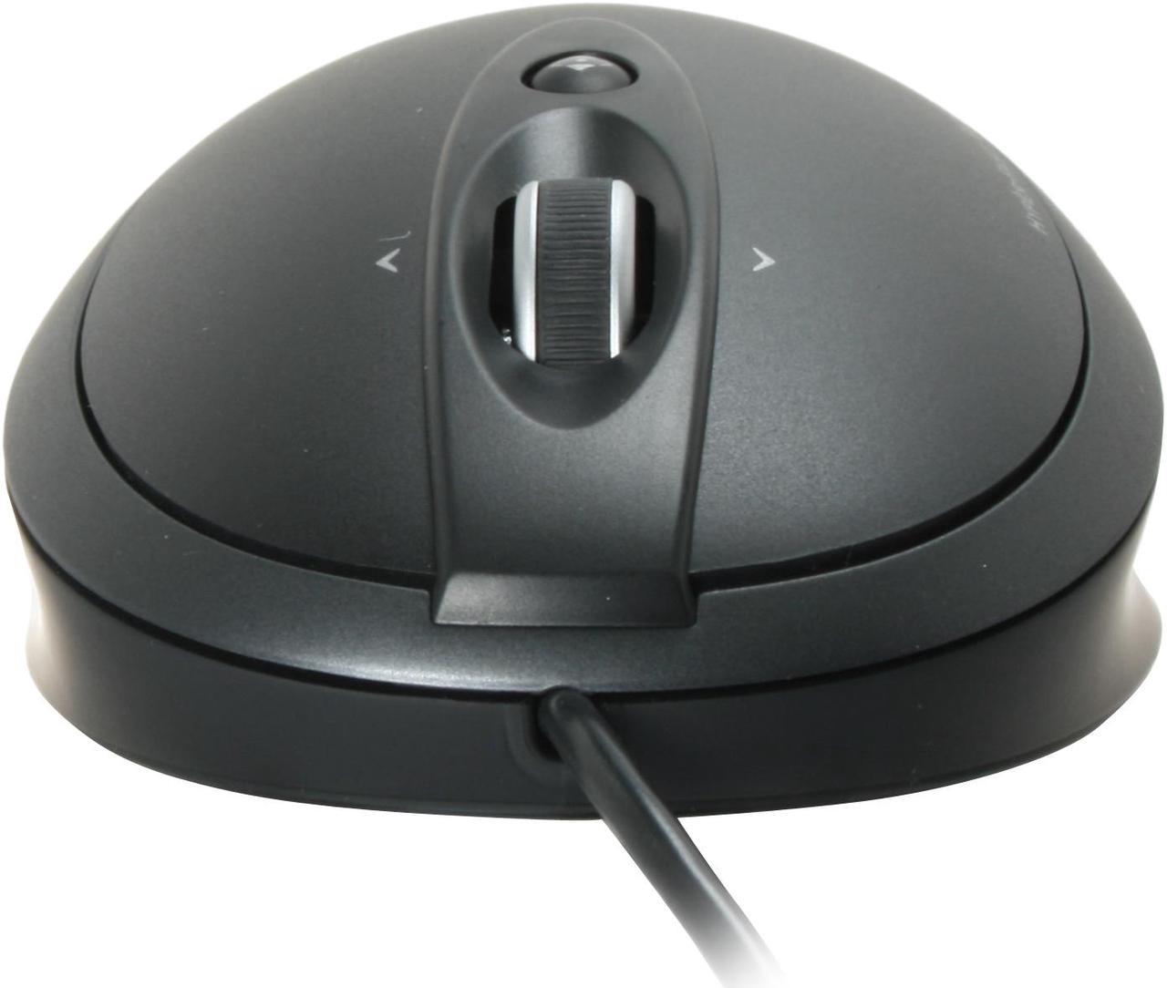 Logitech RX1500 Black 3 Buttons Tilt Wheel USB Corded Laser Mouse - OEM