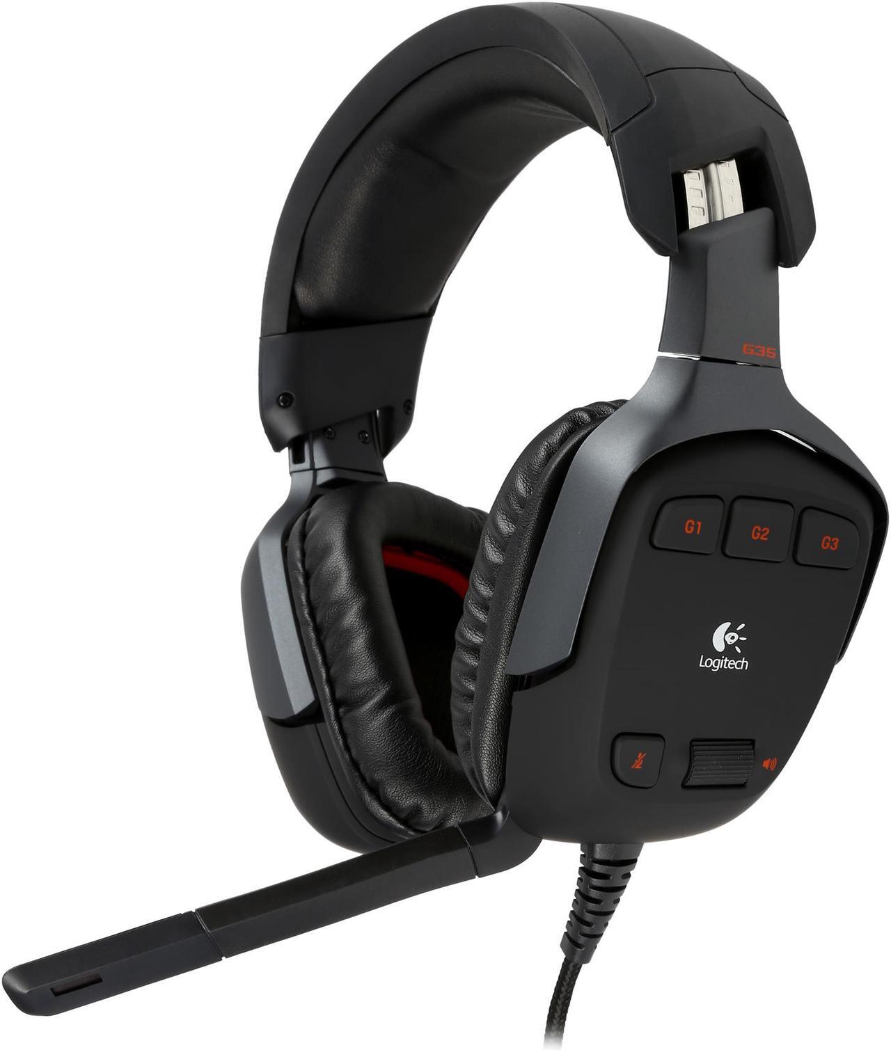 Main image of Logitech G35 USB Connector Circumaural Surround Sound Headset