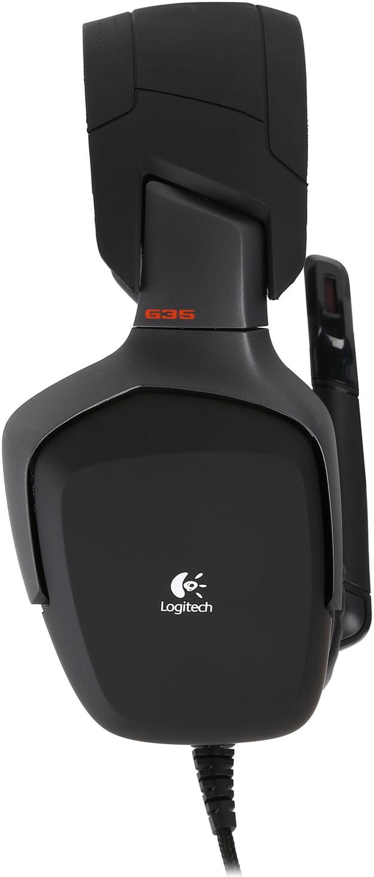 Alt view image 5 of 7 - Logitech G35 USB Connector Circumaural Surround Sound Headset