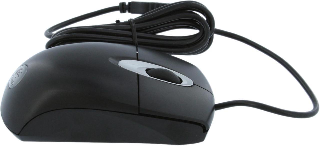 Alt view image 7 of 10 - Logitech RX300 3 Buttons Tilt Wheel USB or PS/2 Wired Optical Mouse 3D