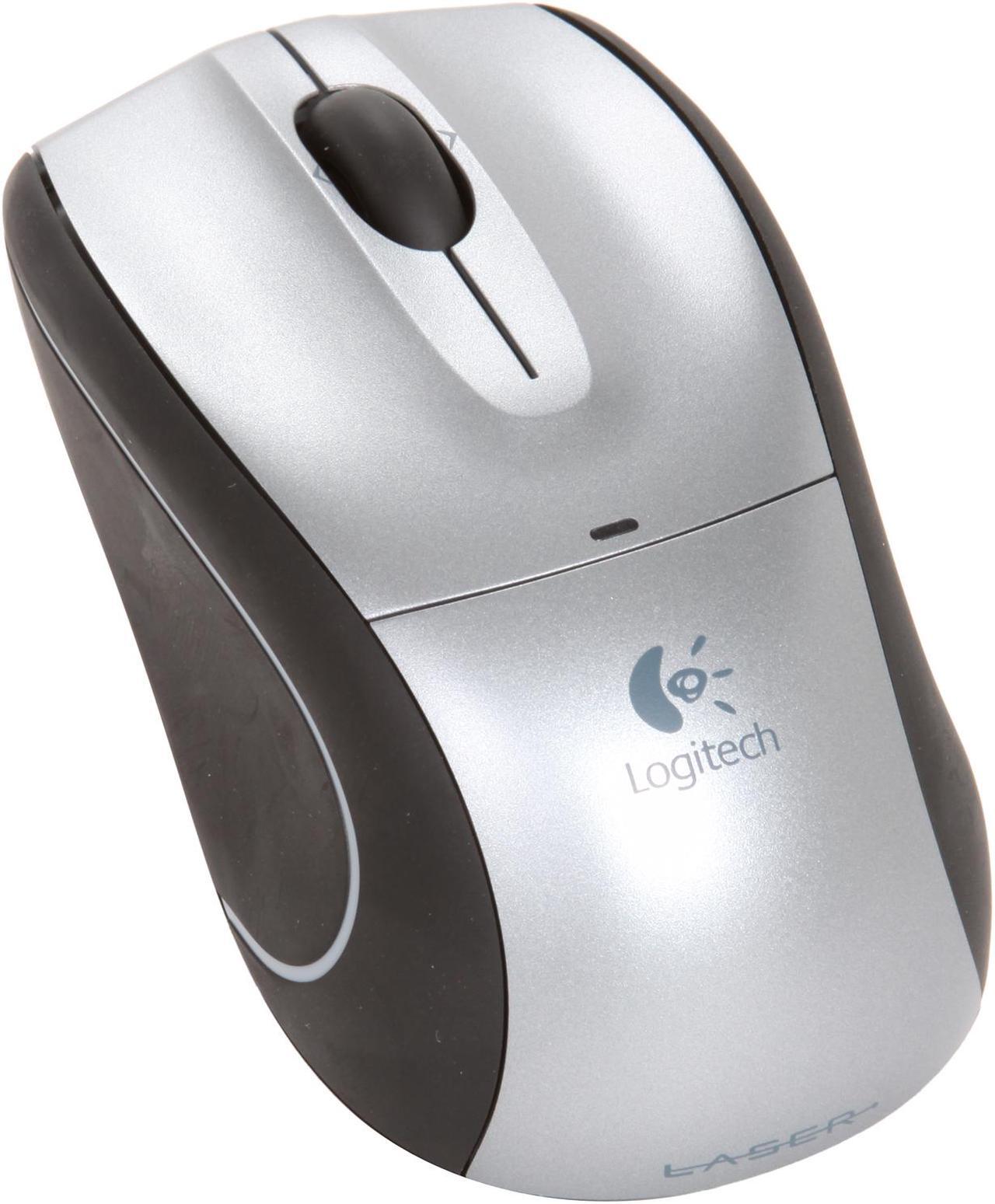 Main image of Logitech M505 Silver 3 Buttons Tilt Wheel Wireless Laser Mouse