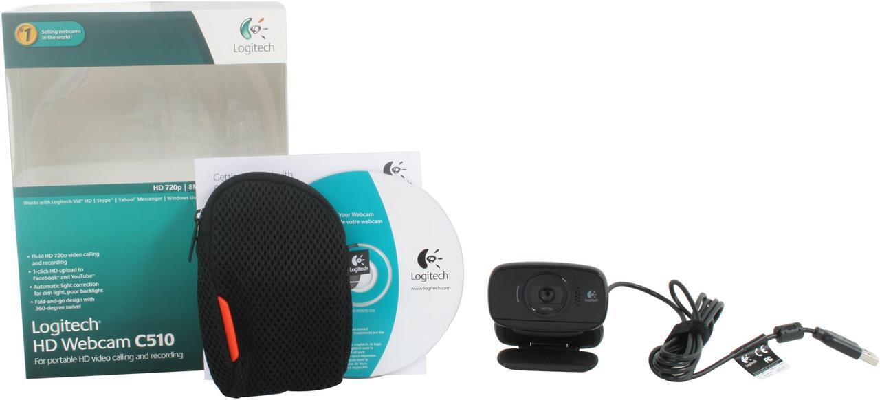 Alt view image 5 of 5 - Logitech C510 HD WebCam