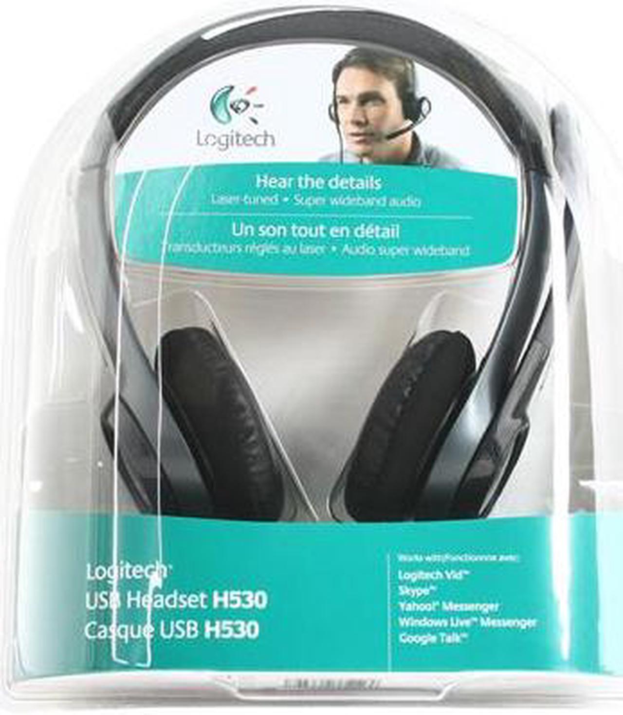 Logitech H530 USB Connector Circumaural Headset