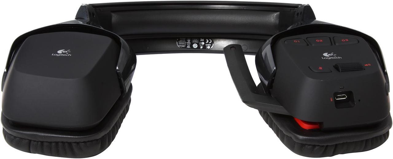 Alt view image 7 of 7 - Logitech Wireless Gaming Headset G930 with 7.1 Surround Sound, Wireless Headphones with Microphone