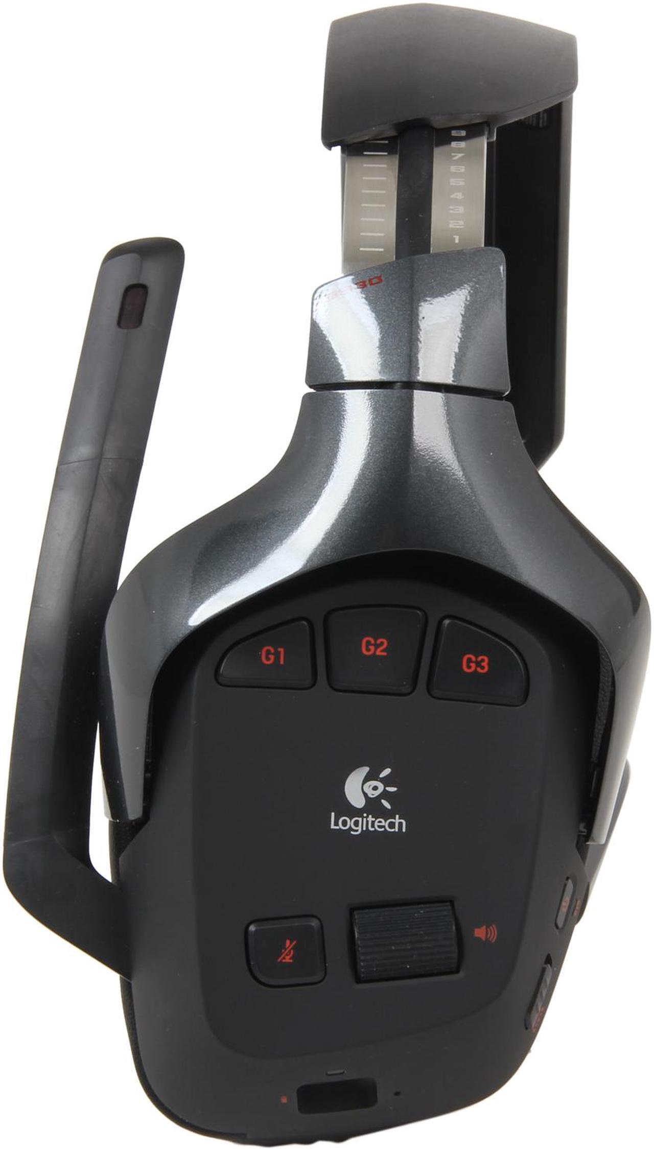 Alt view image 3 of 6 - Logitech Recertified 981-000257 G930 Gaming Headset with 7.1 Surround Sound