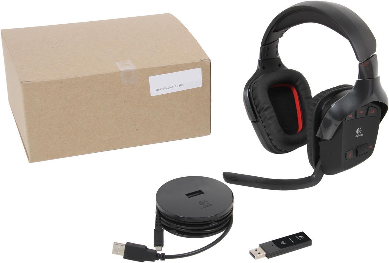 Alt view image 6 of 6 - Logitech Recertified 981-000257 G930 Gaming Headset with 7.1 Surround Sound