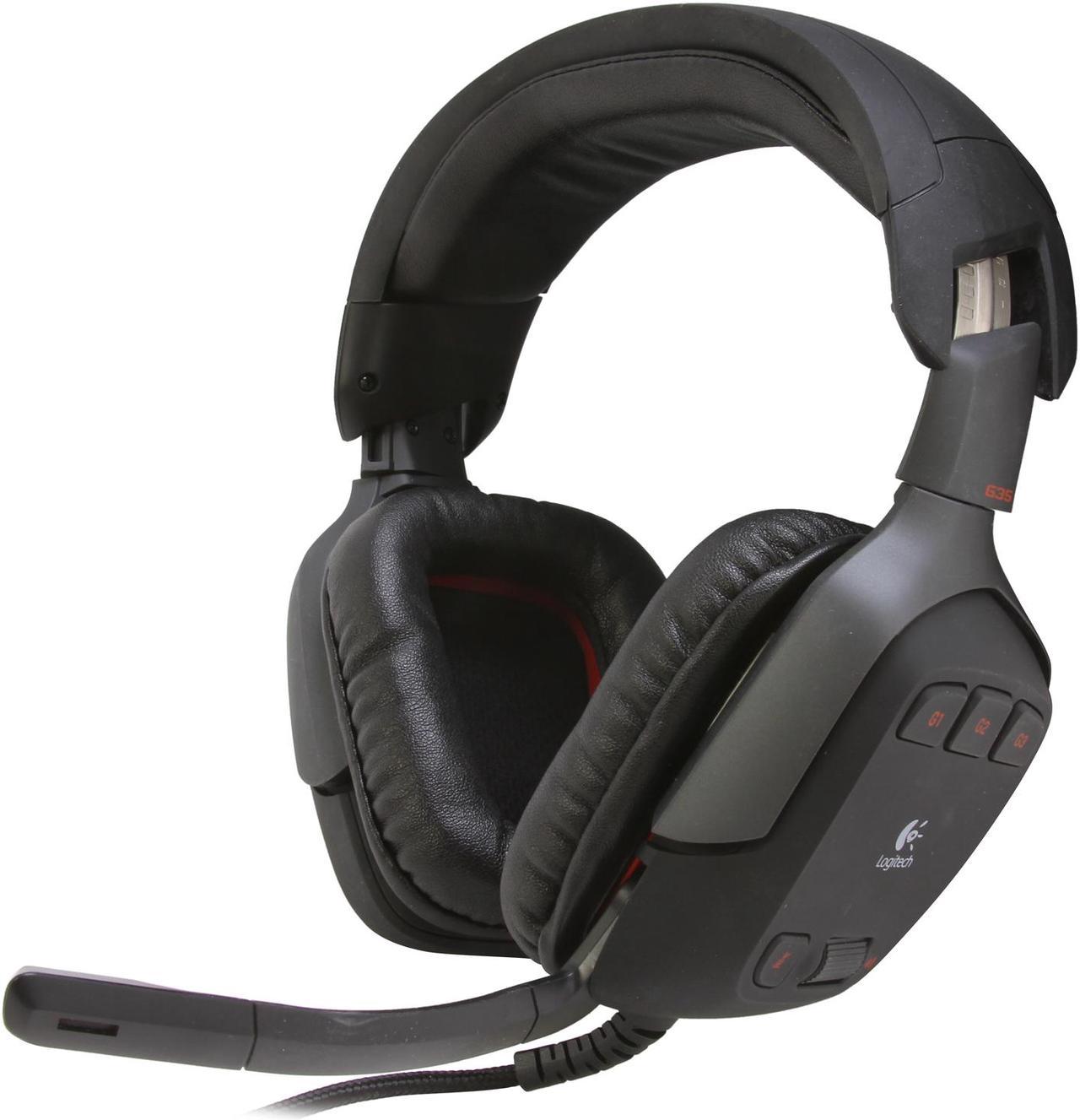 Logitech Recertified 981-000116 G35 7.1-Channel Surround Sound Gaming USB 2.0 Connector Headset