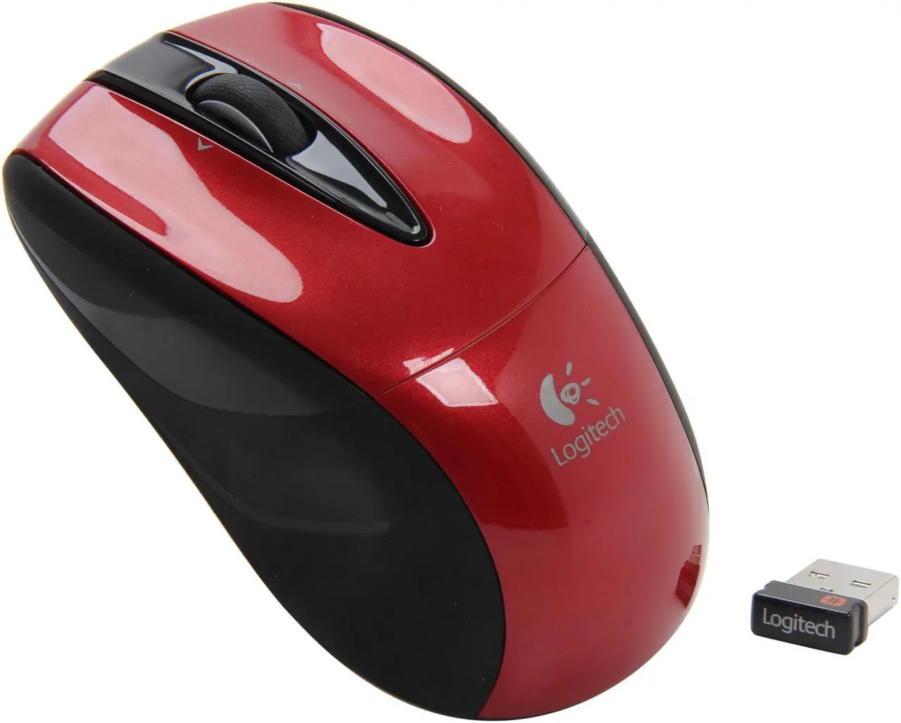 Main image of Logitech Wireless Mouse M525 - Red / Black