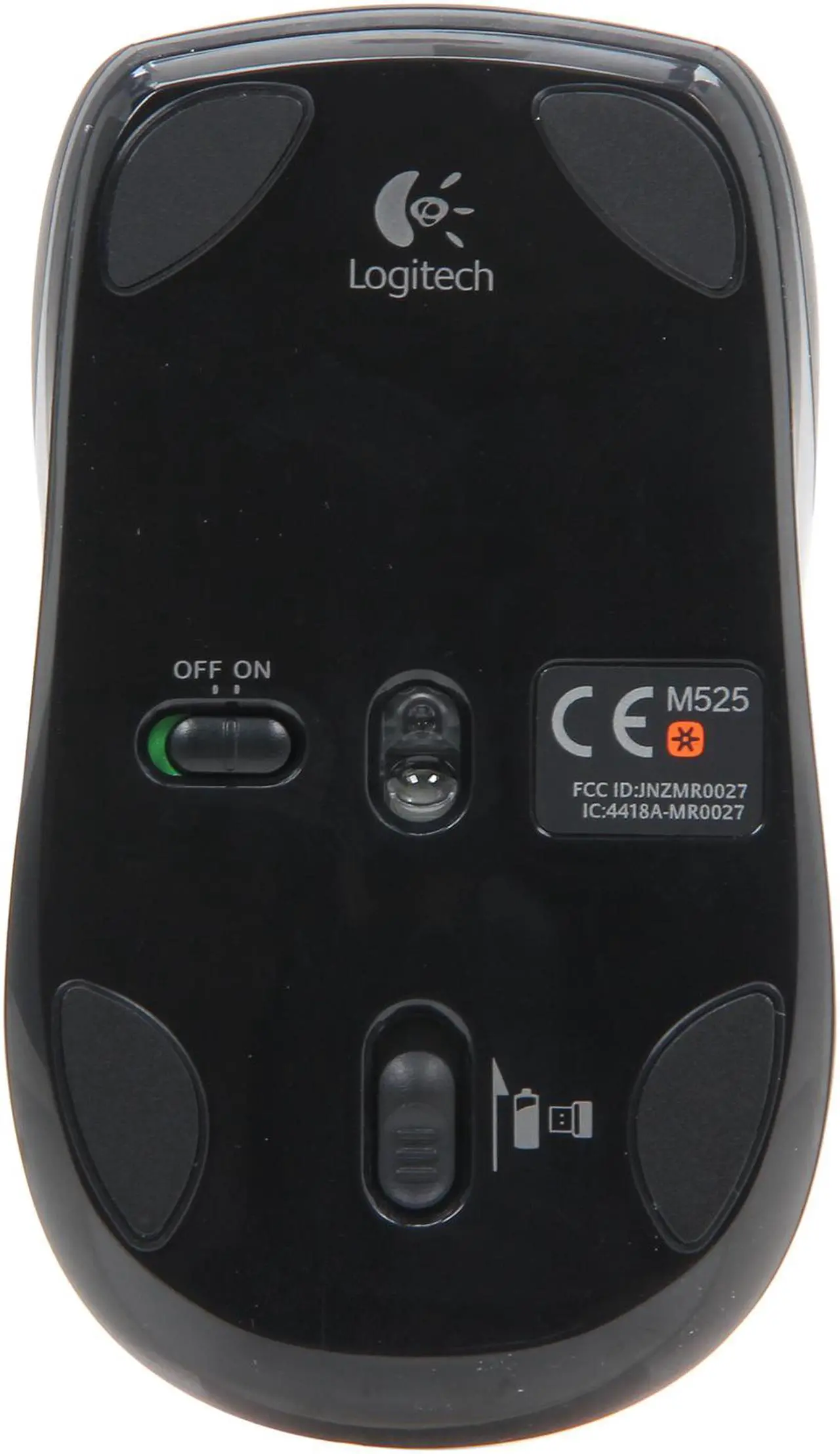 Alt view image 4 of 6 - Logitech Wireless Mouse M525 - Red / Black