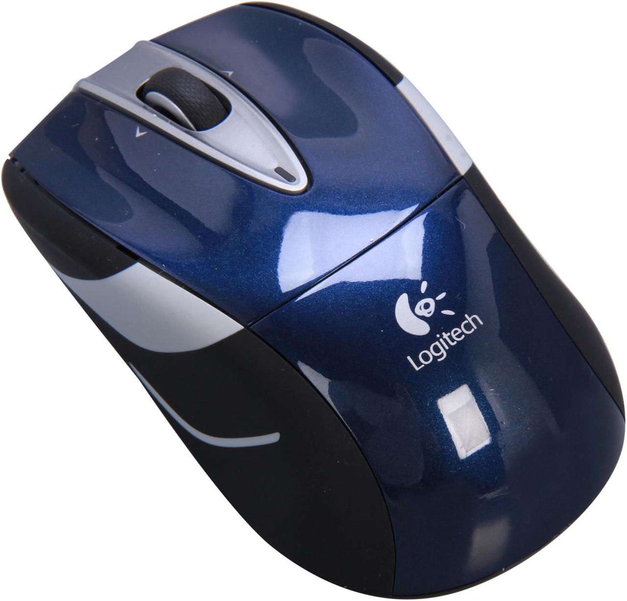 Logitech Wireless Mouse M525 - Navy / Grey