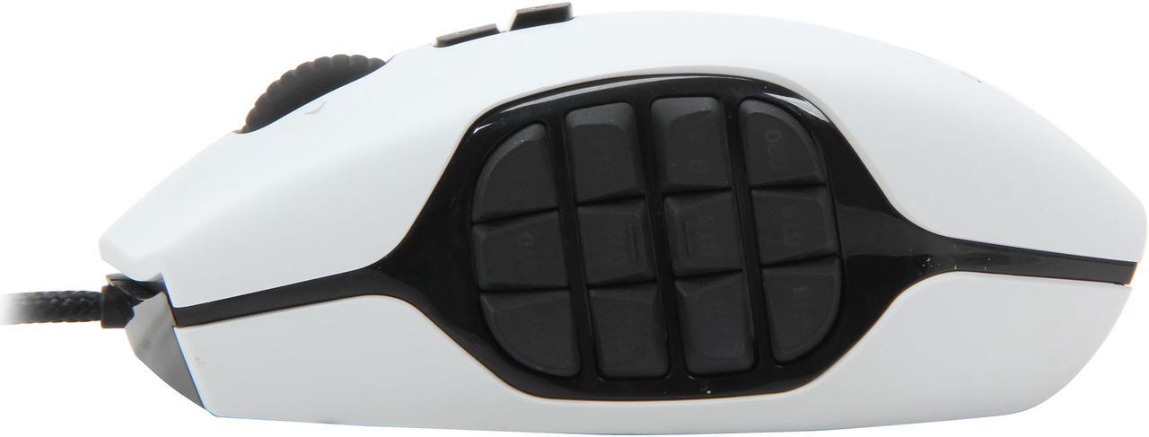 Alt view image 5 of 5 - Logitech G600MMO Gaming Mouse - White