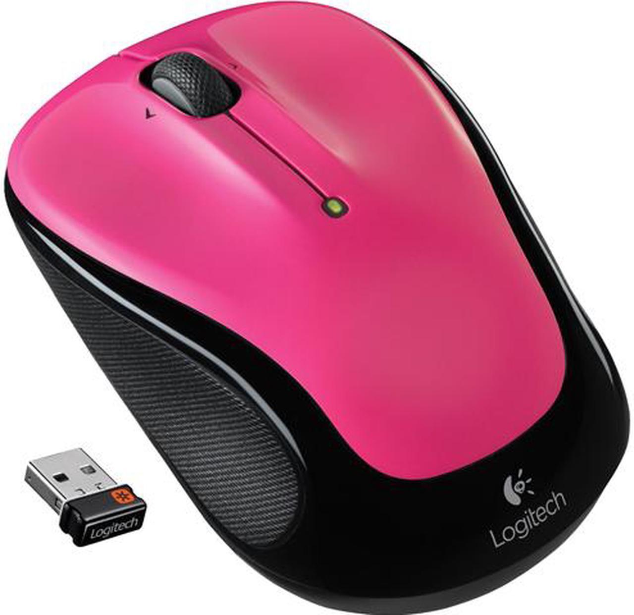 Main image of Logitech M325 RF Wireless Optical 1000dpi Mouse, Brilliant Rose, 910-003121