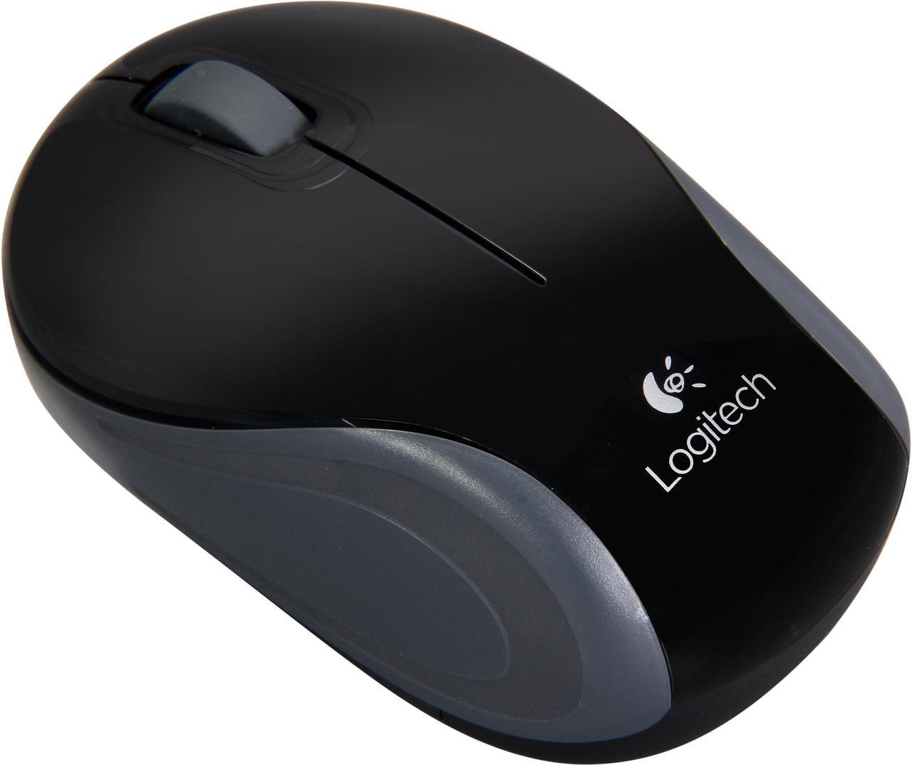 Logitech M187 - 910-002726 Black 3 Buttons 1 x Wheel USB RF Wireless Optical 1000 dpi Mouse