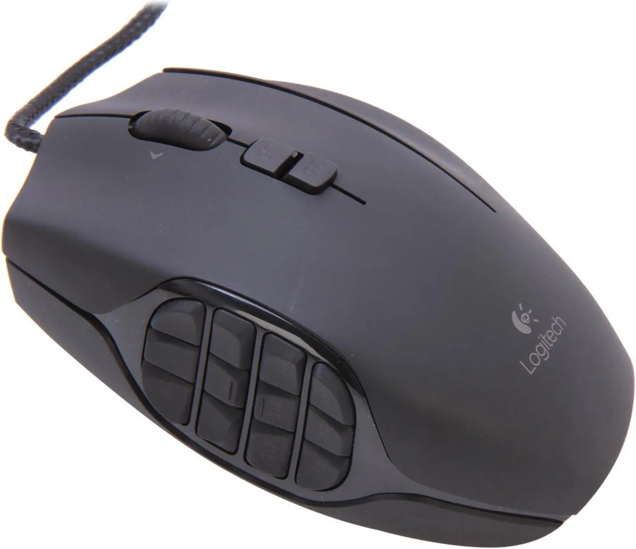 Main image of Logitech Recertified 910-002864 G600 MMO Gaming Mouse  Black 20 Buttons Tilt Wheel USB Wired Laser 8200 dpi Mouse