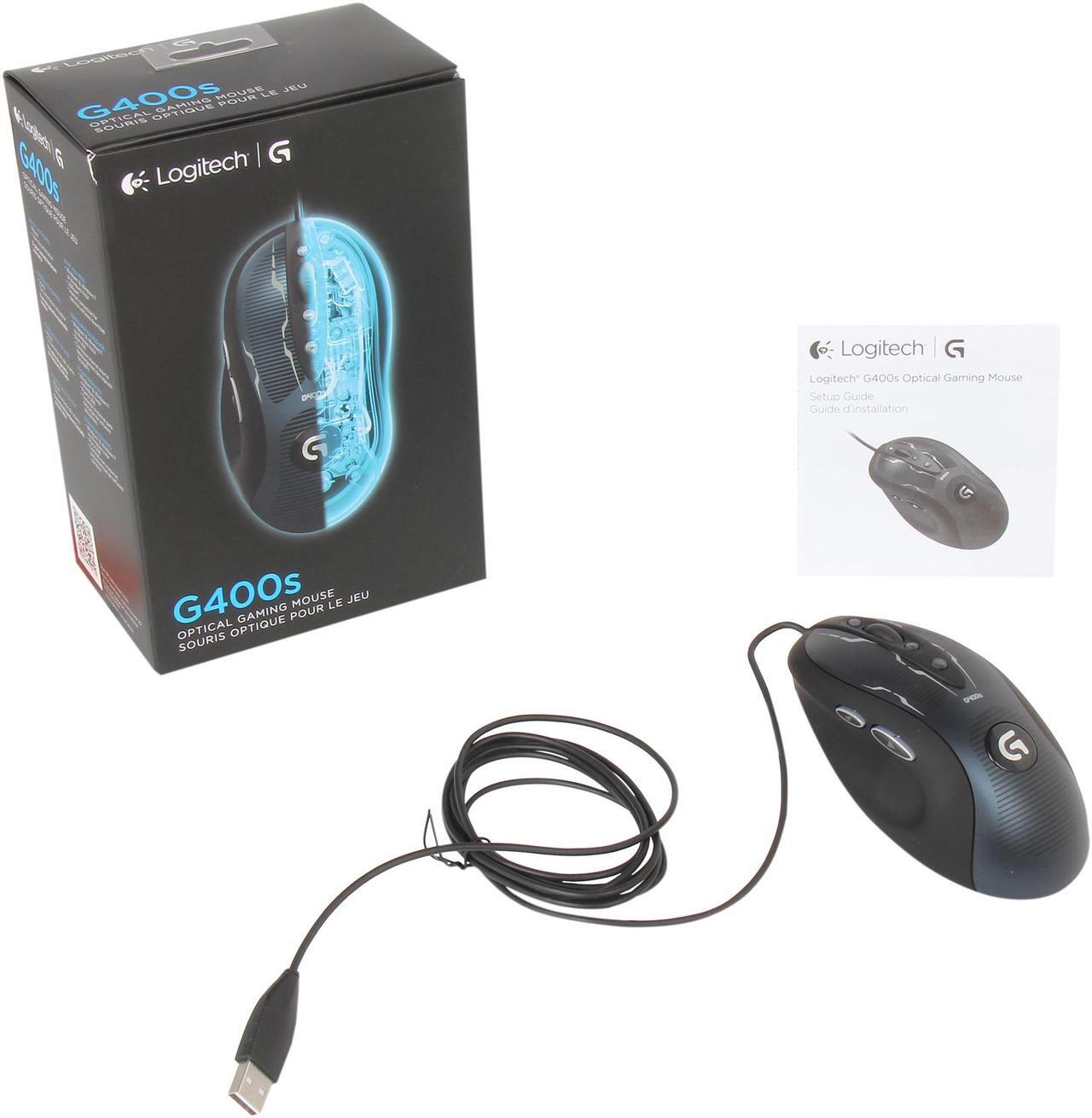 Alt view image 5 of 5 - Logitech G400s 910-003589 8 Buttons 1 x Wheel USB Wired Optical Gaming Mouse