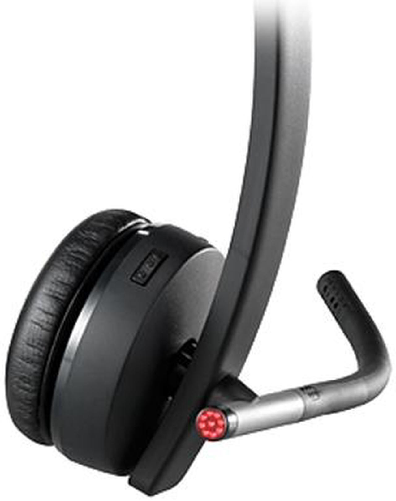Alt view image 4 of 7 - Logitech Wireless Headset H820e Single-Ear Mono Business Headset - Black