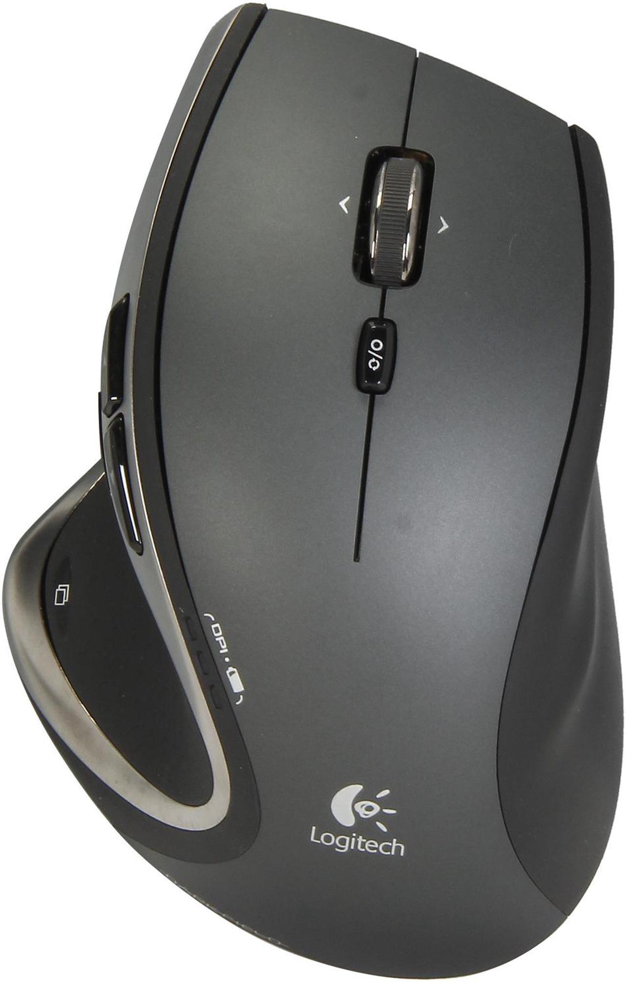 Alt view image 2 of 4 - Logitech Recertified 910-001105 Performance Mouse MX Black Tilt Wheel USB RF Wireless Laser Mouse