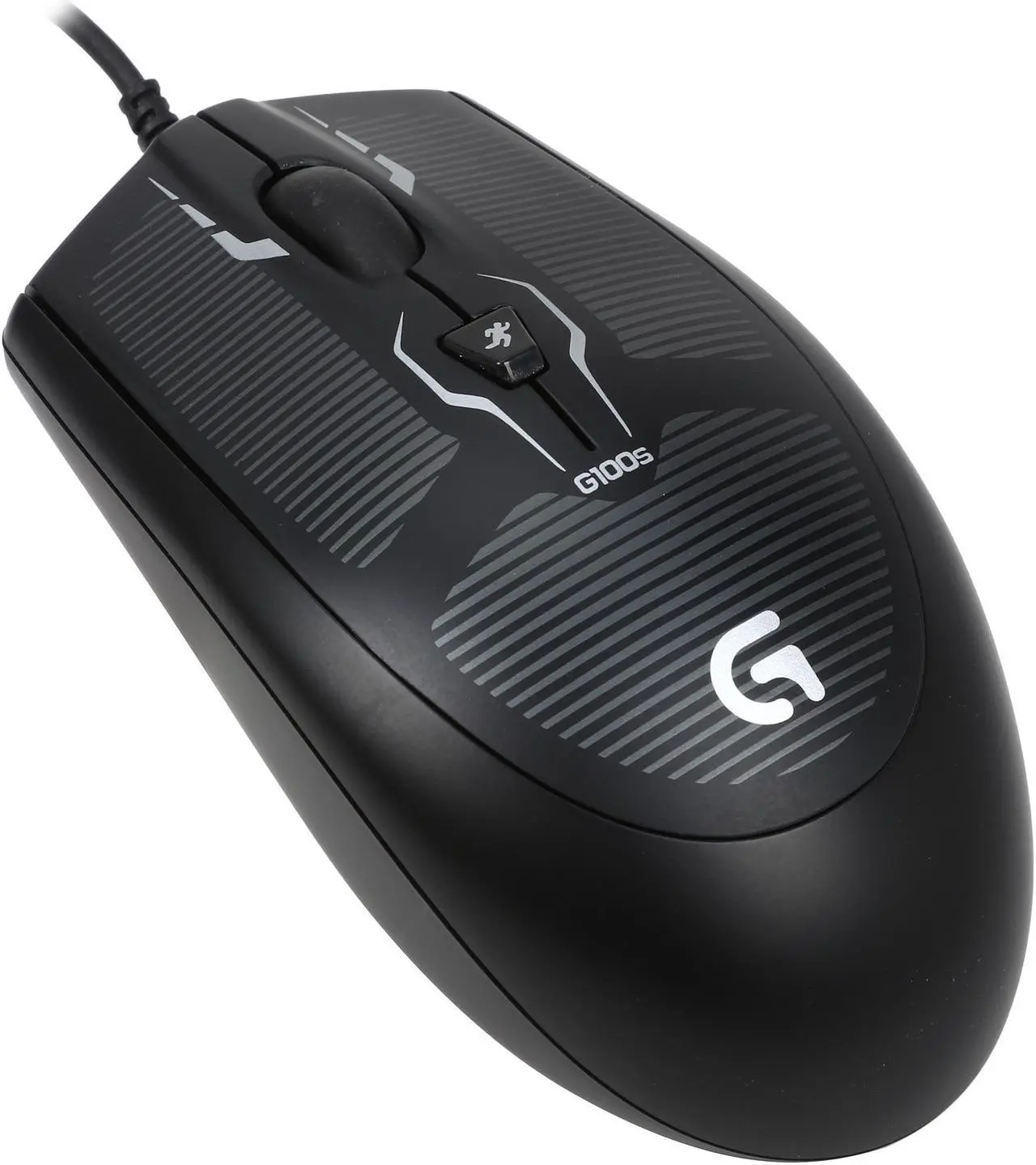 Main image of Logitech Recertified 910-003533 G100s Black 1-wheel USB Wired Optical 2500 dpi Gaming Mouse