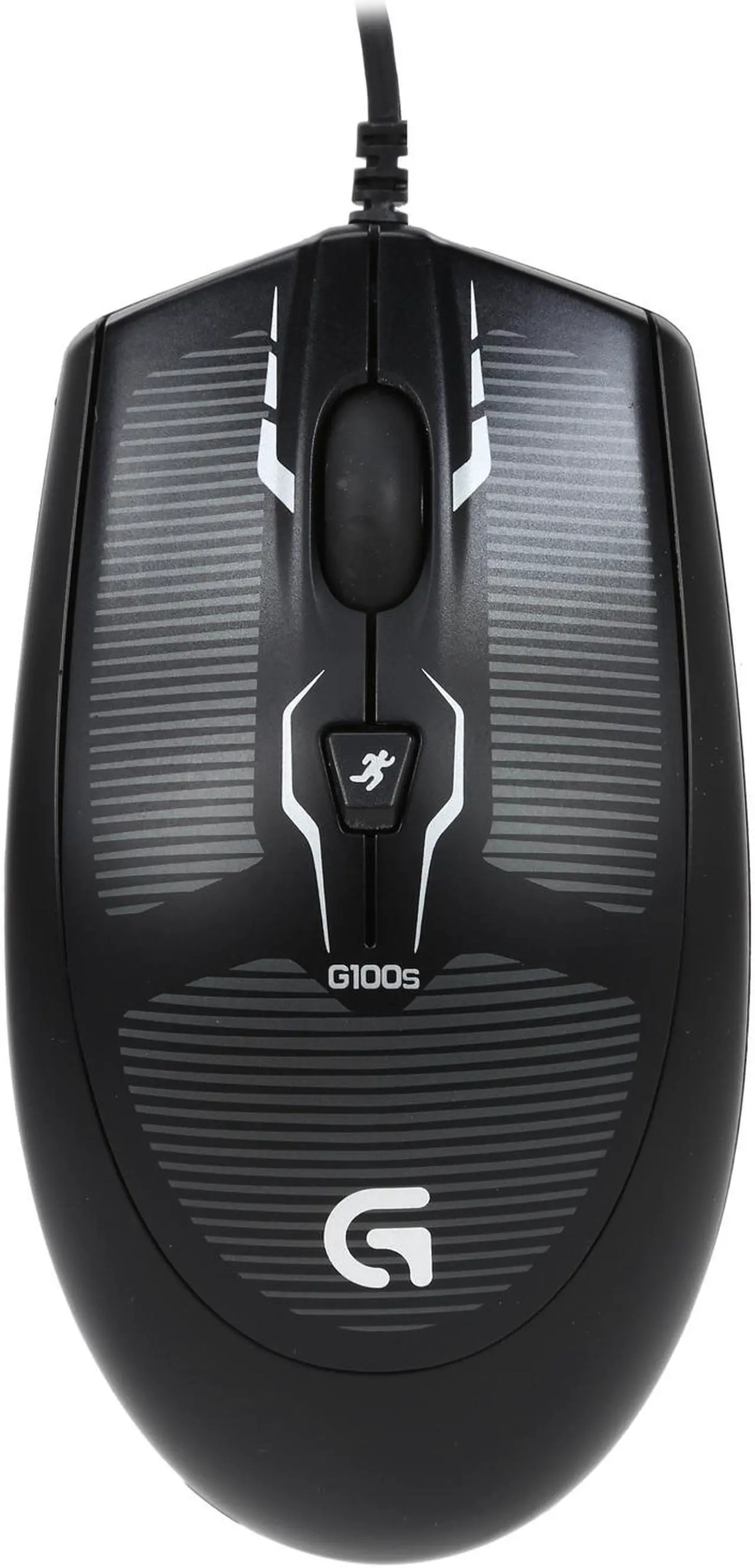 Alt view image 2 of 5 - Logitech Recertified 910-003533 G100s Black 1-wheel USB Wired Optical 2500 dpi Gaming Mouse