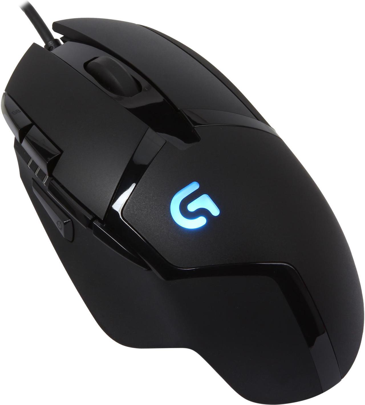 Logitech G402 910-004069 Black Wired Optical Hyperion Fury FPS Gaming Mouse with High Speed Fusion Engine